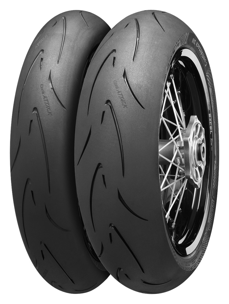 Continental ContiAttack SM Supermoto Tires | 18% ($55.91) Off! - RevZilla