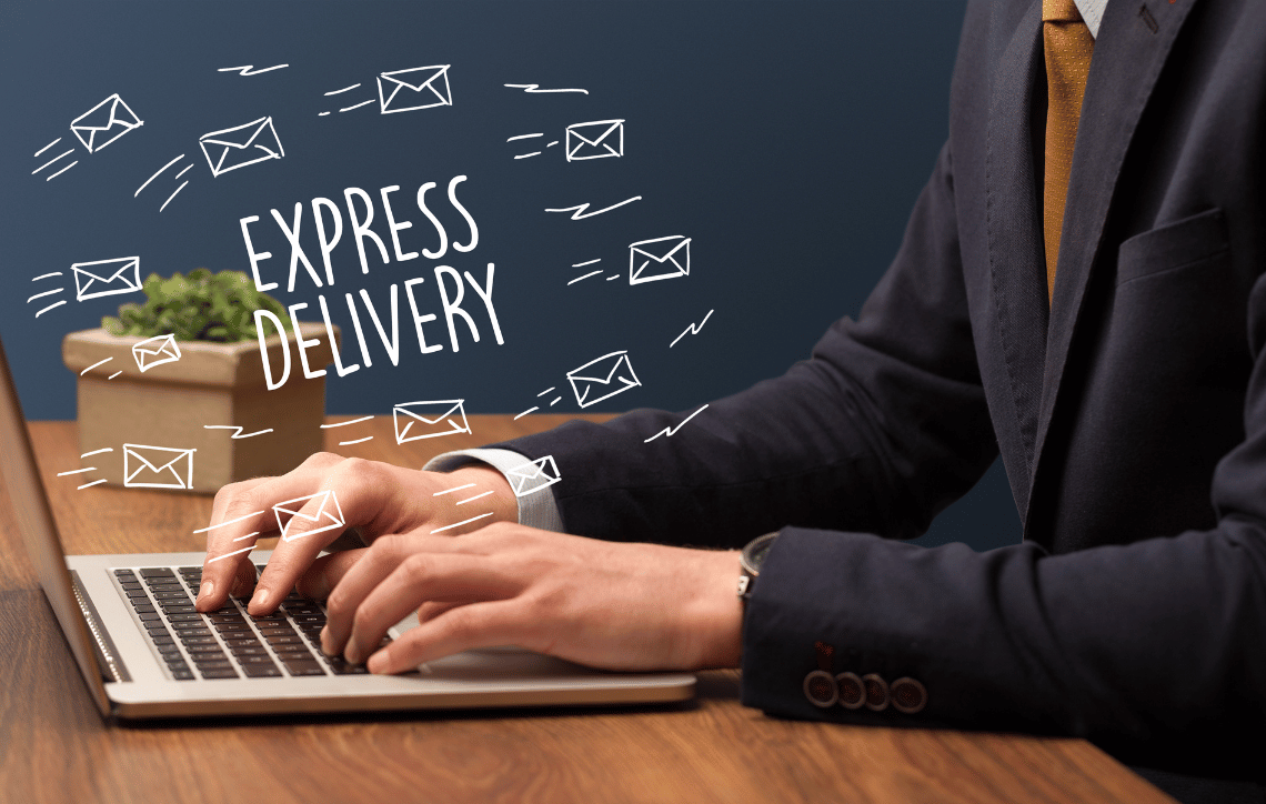express delivery graphic