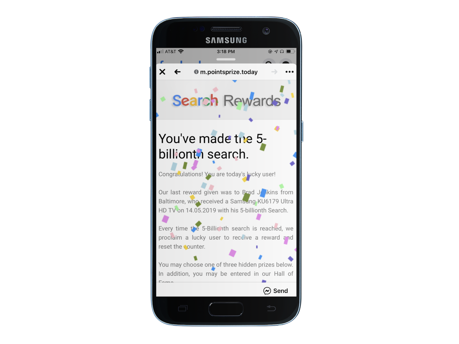 google search results mobile