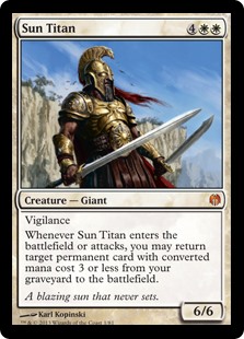 Image result for mtg sun titan duel deck