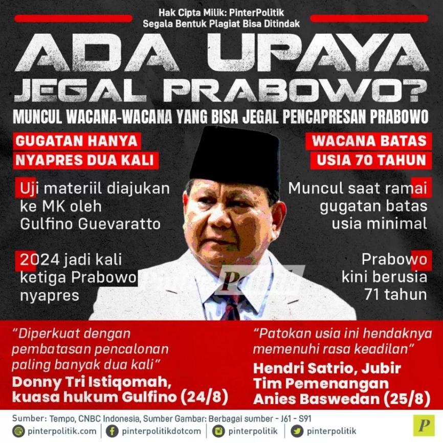 Ada Upaya Jegal Prabowo