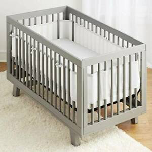 Crib  or cot bed bumpers are not safe. Mesh liners are safer. 