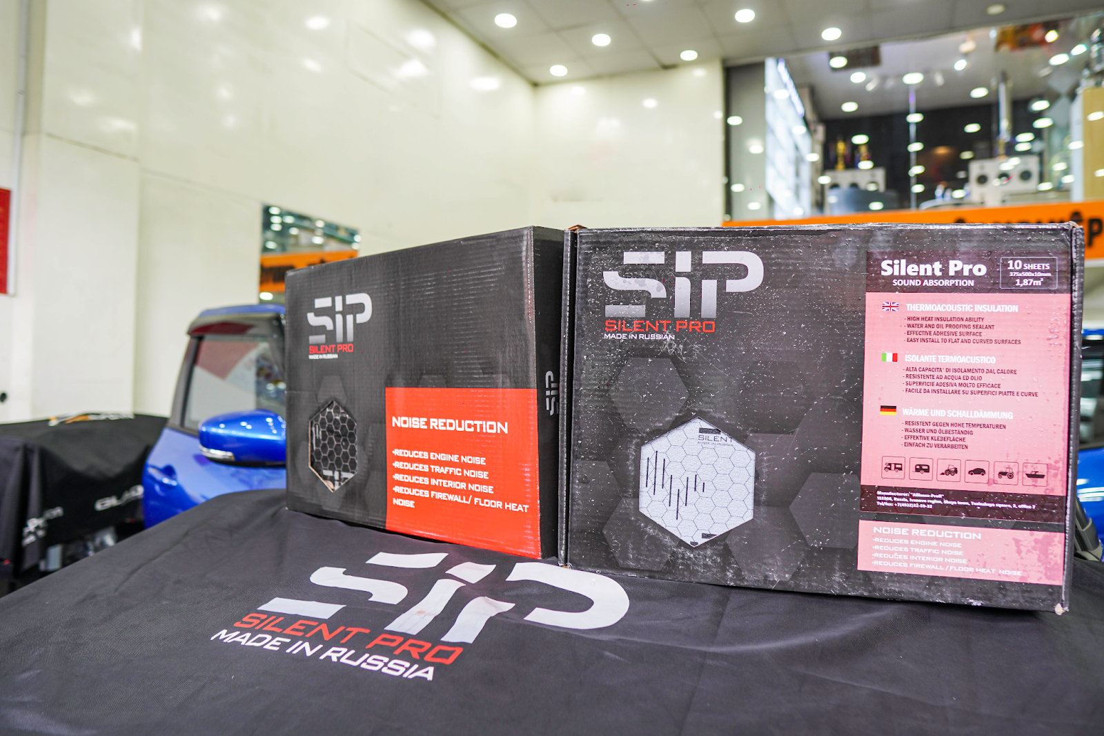 Vật liệu cách âm chống ồn SIP chất lượng cho xe CRV chính hãng tại Hà Nội