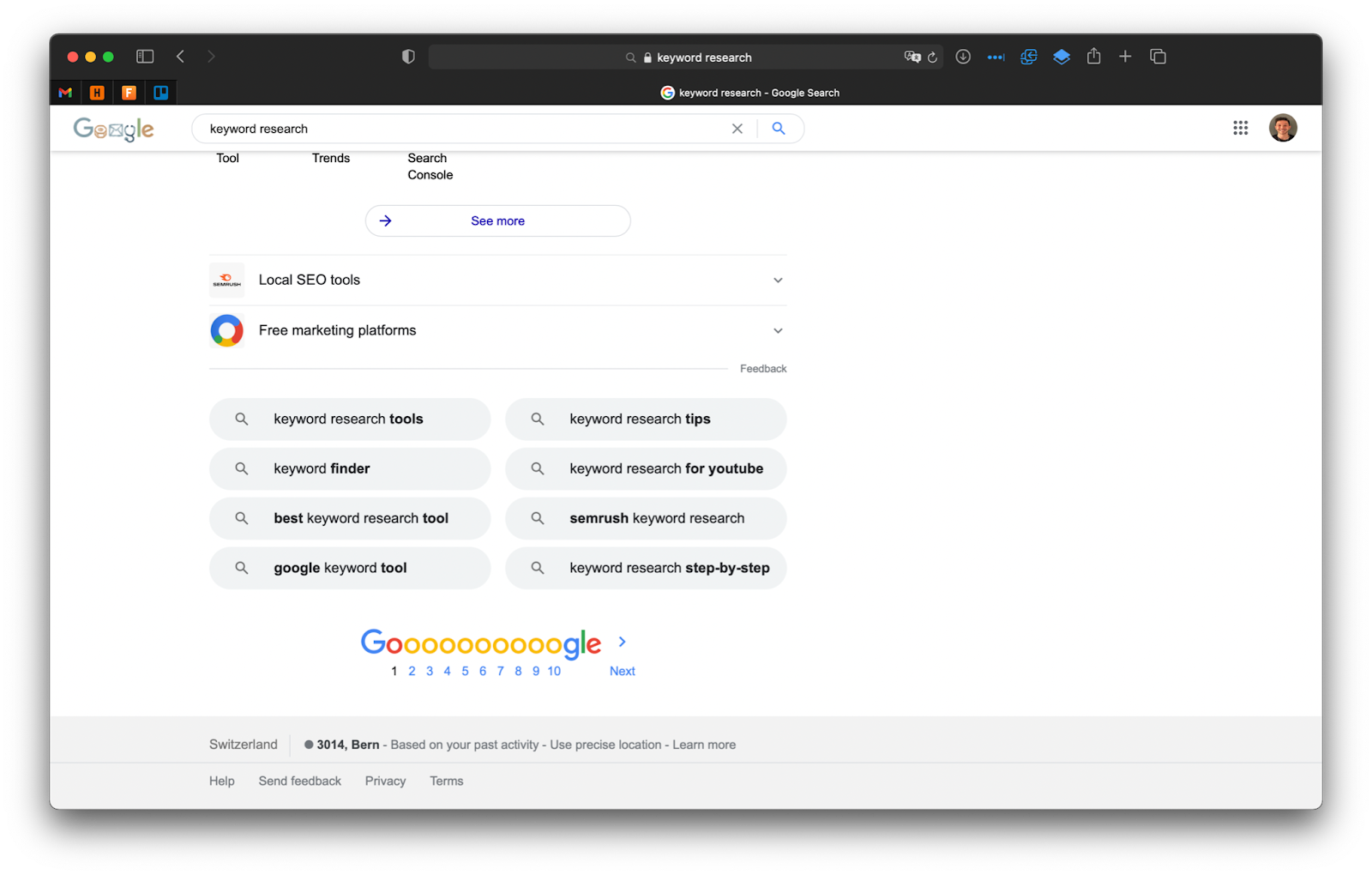 The step-by-step free keyword research technique (no tools needed).