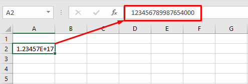 Numbers rounded in Excel
