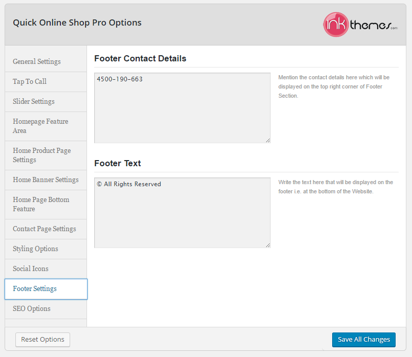 Online Shop WordPress Theme