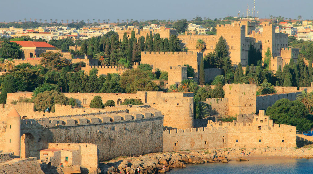 Panoramic view of Rhodes’ Medieval Town