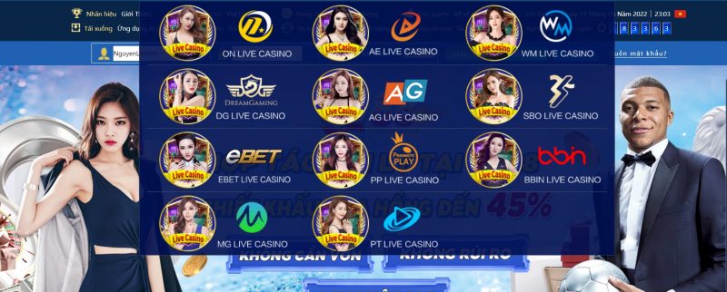 Trang chủ cổng game casino QH99