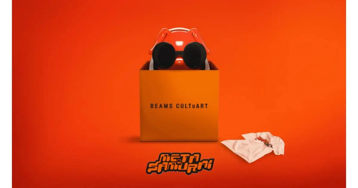 web3クリエイティブスタジオ「1BLOCK」が展開する「MetaSamurai」とセレクトショップBEAMSの新プロジェクト「BEAMS CULTUART」のコラボレーションが決定！