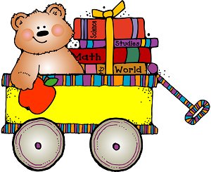 bear in wagon 