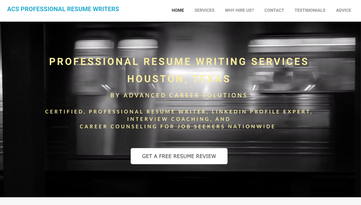 Resume writing services in spring tx