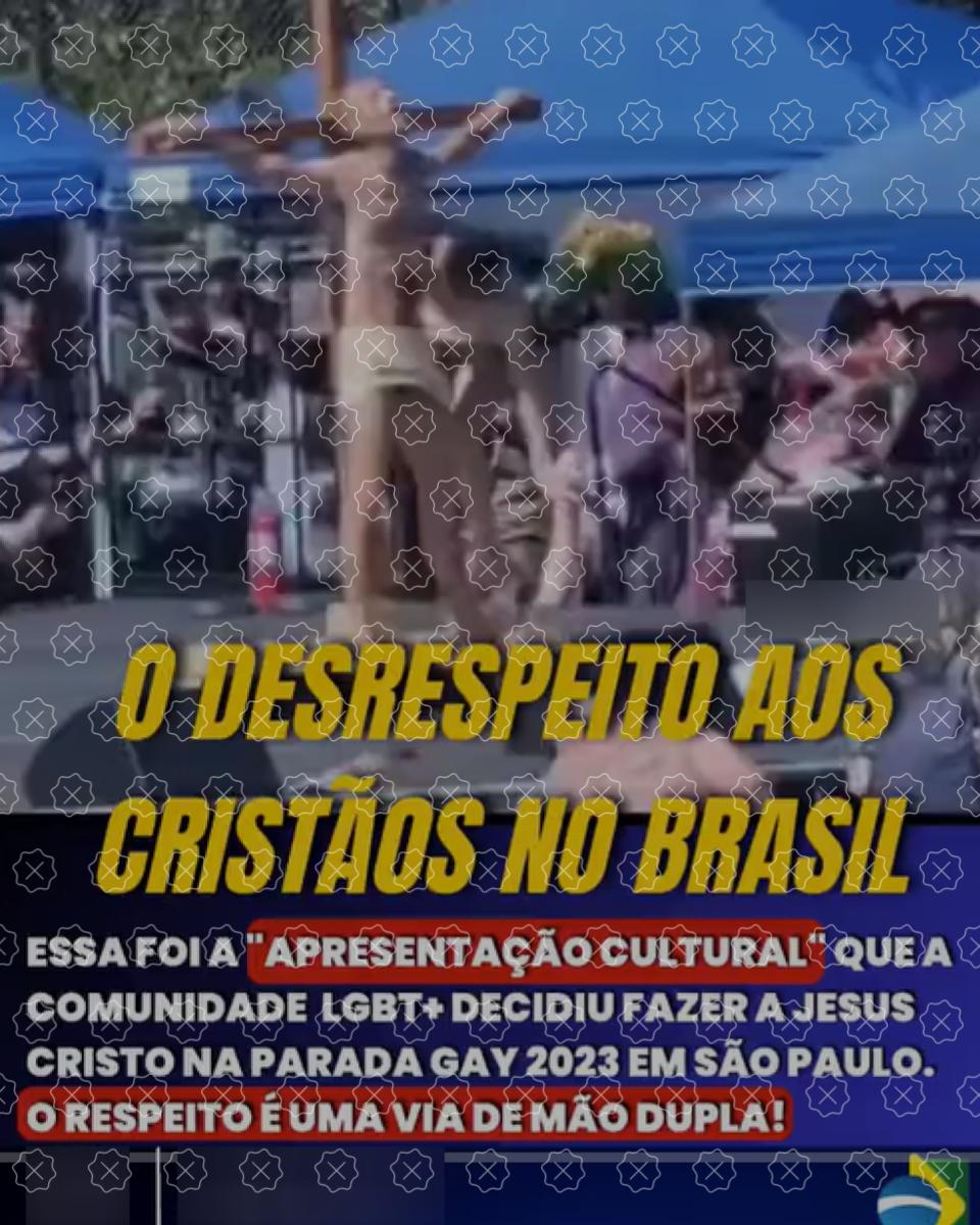 Posts difundem vídeo gravado nos EUA em abril como se tivesse sido registrado durante a Parada do Orgulho LGBT+ em São Paulo