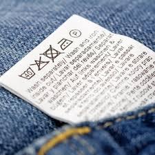 label on jeans