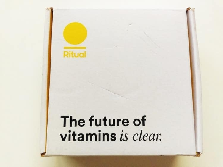 ritual vitamin review ritual packaging