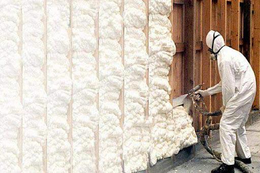 Phun Foam cách âm cách nhiệt container