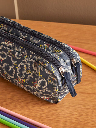 Going Back to School with Cryillus| Coated Liberty Fabric Coated Pencil Case