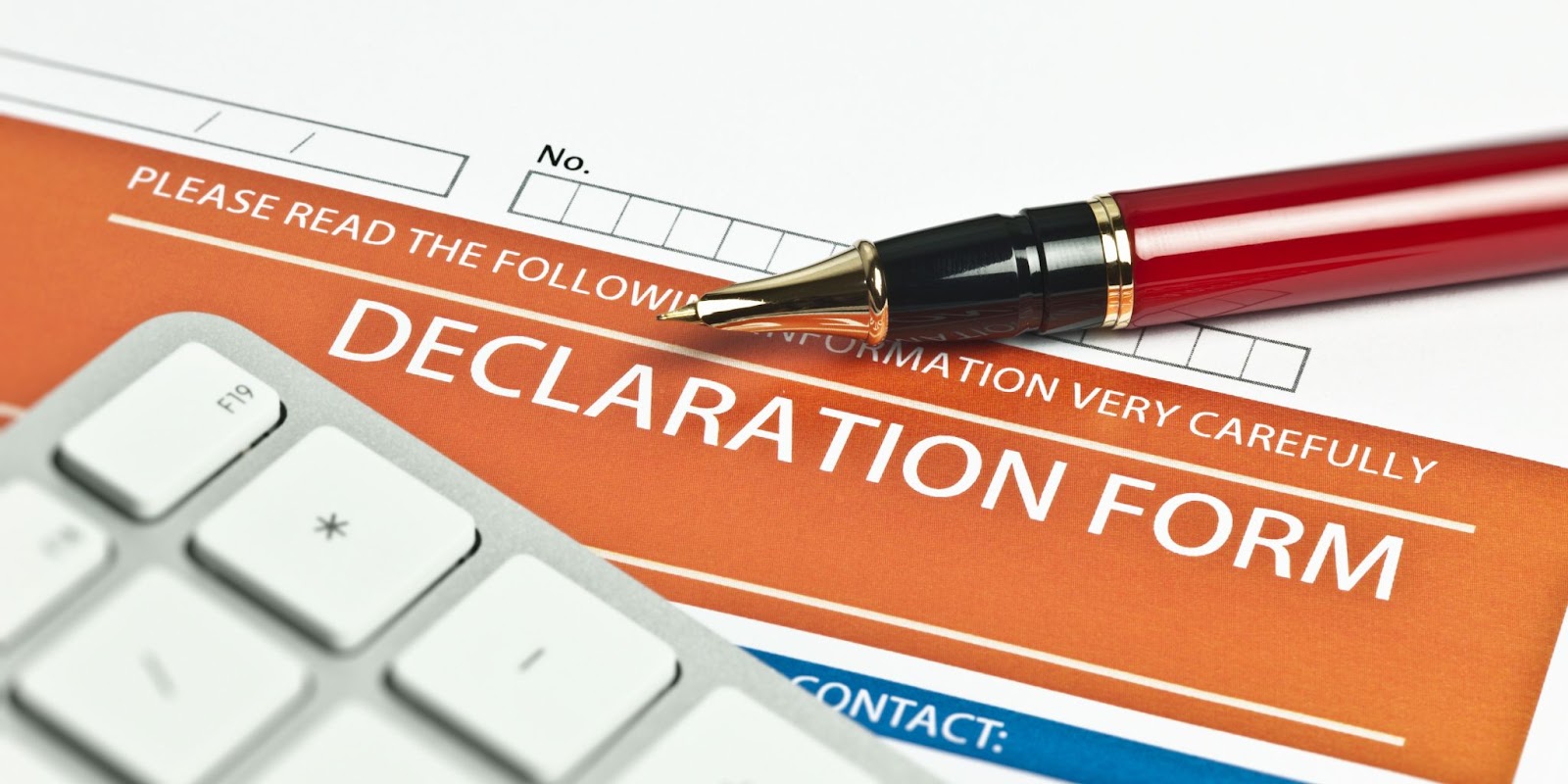 Complete the statutory declaration form