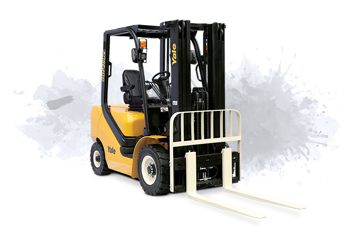 Yale 2 tons diesel forklift GDP20UX which optimized investment costs