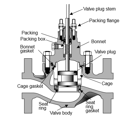 Cage Guided Globe Valve