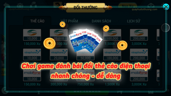 Đôi nét khái quát về game đổi thưởng thẻ cào