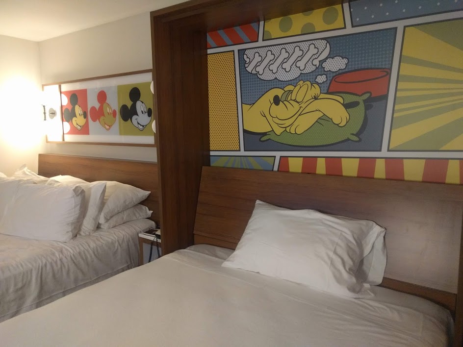 Disney World's Pop Century Resort Beds