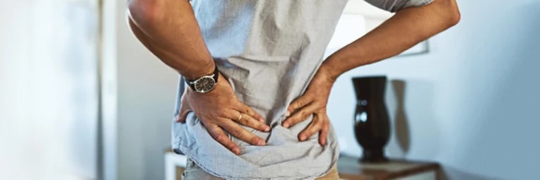 Back discomfort is relieved