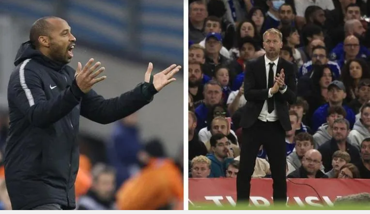 Thierry Henry: Chelsea star not happy with Graham Potter. Thierry Henry, at Chelsea's match against Wolves said that it seemed like Raheem