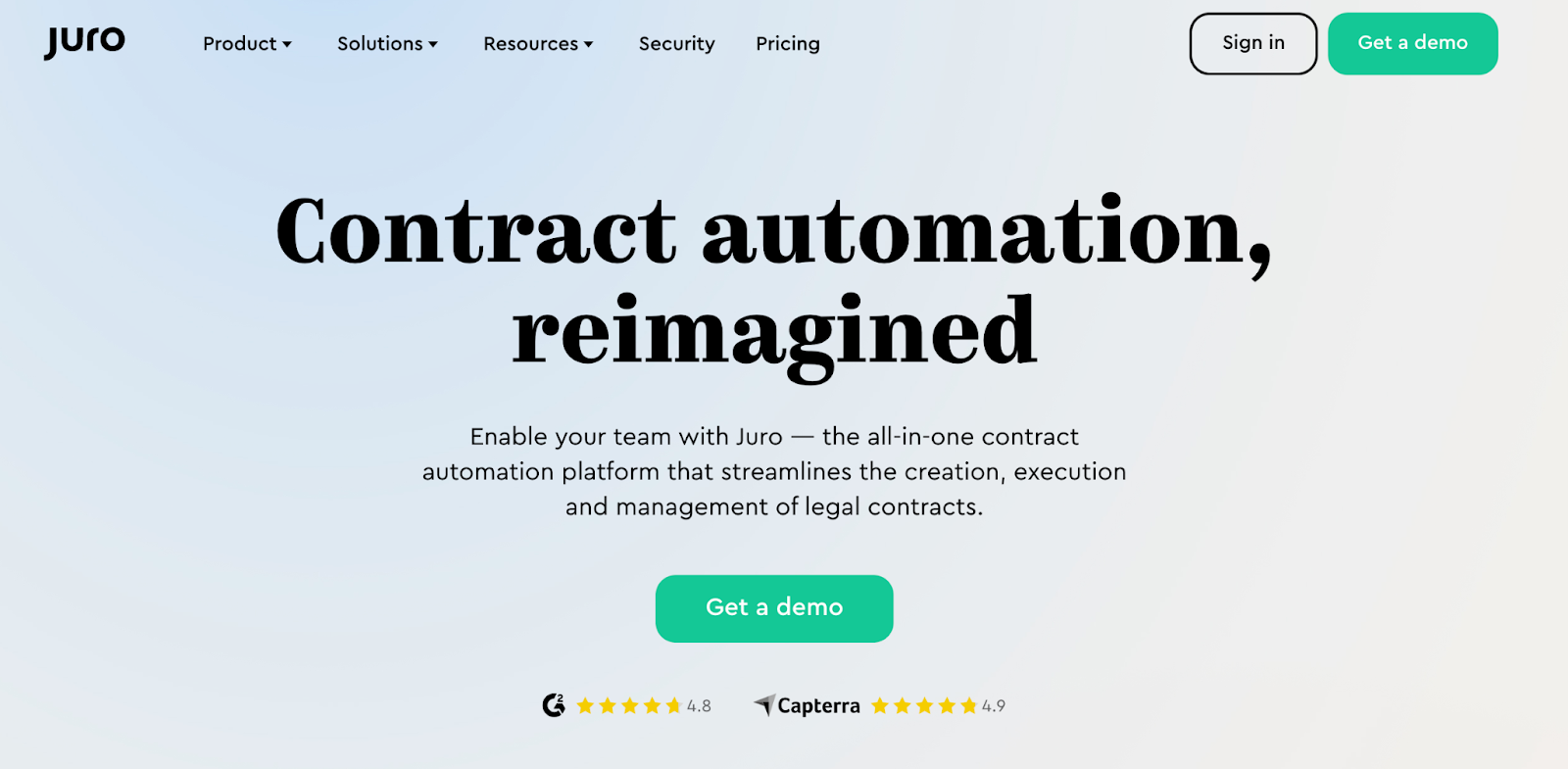 Juro - Contract automation, reimagined 