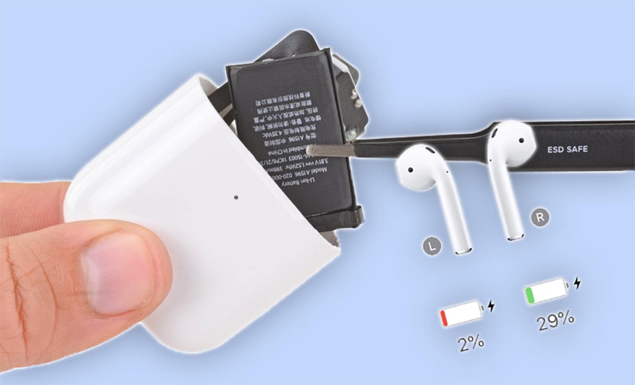 How to check battery wear on AirPods or any other headset