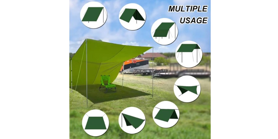 tent tarp configuration, tent footprint set up, tent tarp set up