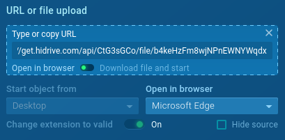  Edge browser in ANY.RUN