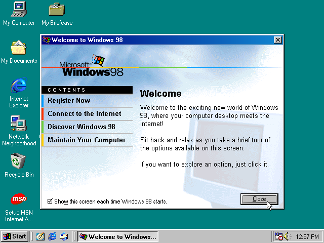 Hasil gambar untuk Windows 98