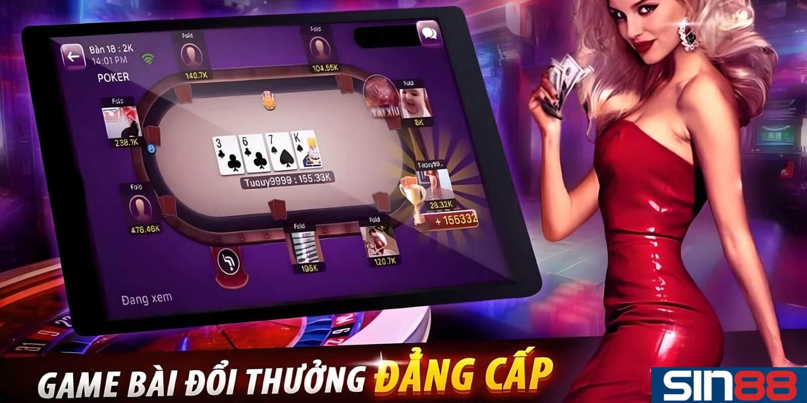 Cách thức tham gia chơi bài tại Sin88 đơn giản, dễ dàng