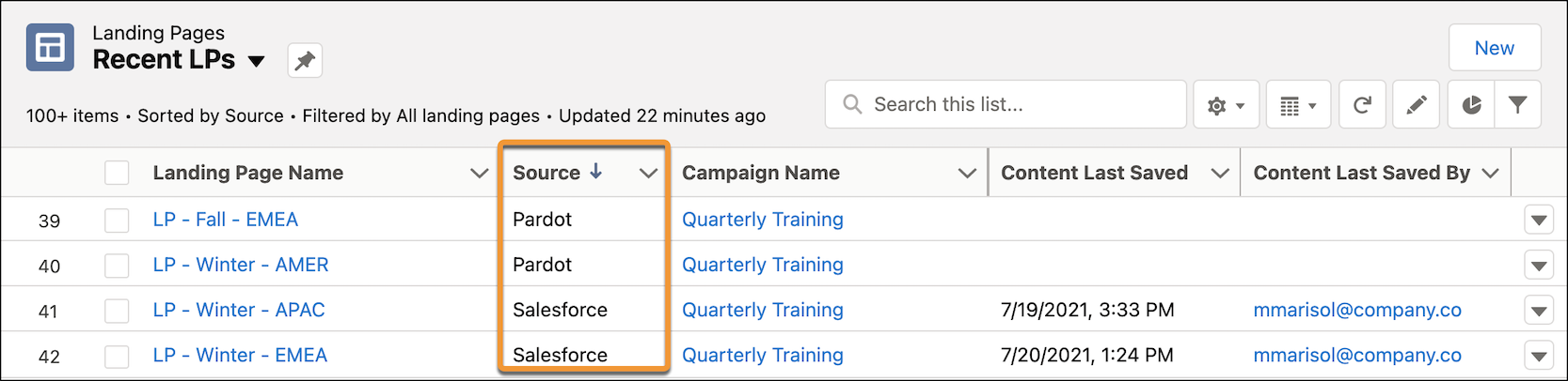 Pardot Winter '22 – Release Note Highlights