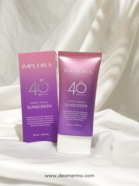 [Review Skincare] Implora Perfect Shield Sunscreen SPF 40 PA ++++