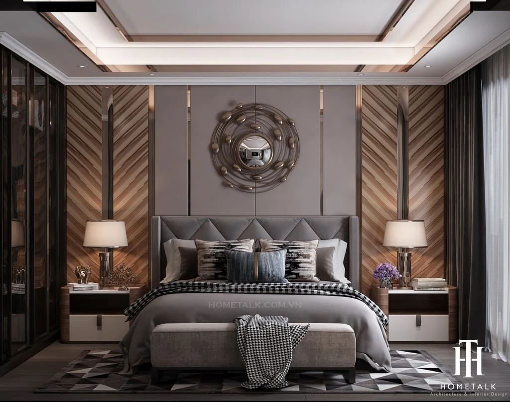 Thiết kế nội thất phòng ngủ 20m2