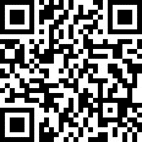 A qr code with a black and white background

Description automatically generated