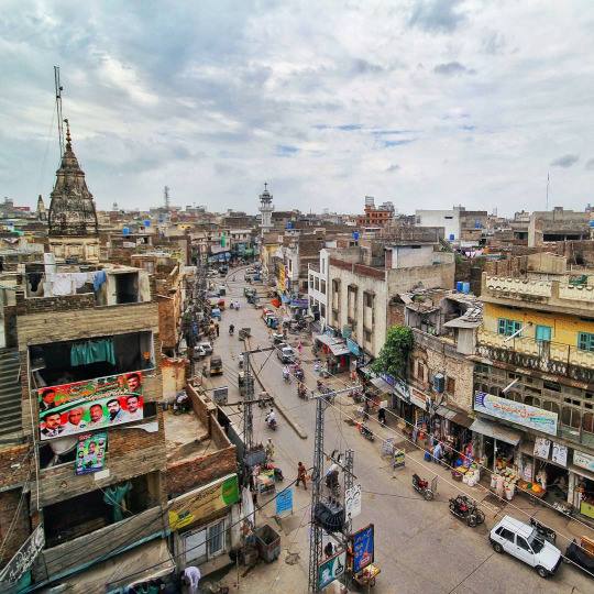 1 - View from the rooftop of Lal Haveli - Rawalpindi
