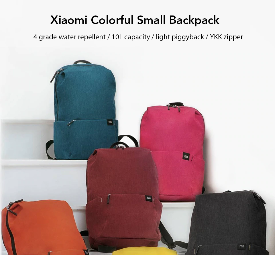 Original Xiaomi Bag Mi Backpack 10L Bag 165g Urban Leisure Sports ...