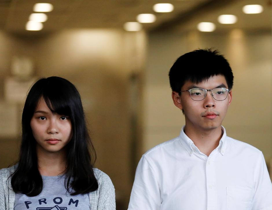 activistas-democracia-Hong-Kong-Joshua-Wong-Agnes-Chow