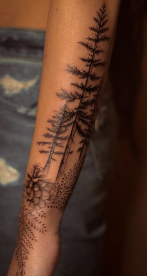 Trees With Tattoo 
