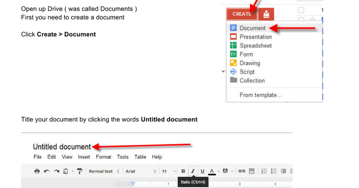 Google Docs: How to Insert a Drawing (Graphic Organizer) in a Google