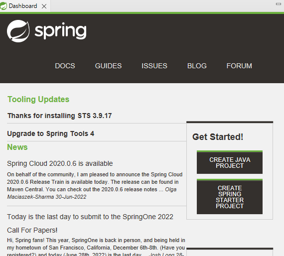create_project_in _spring_boot