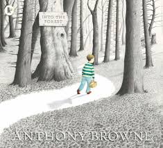 2004 An atmospheric exploration of a child's anxiety. One night a boy is woken by a terrible sound. A storm is breaking, lightning flashing across the sky. In the morning Dad is gone and Mum doesn't seem to know when he'll be back. The next day Mum asks her son to take a cake to his sick grandma. "Don't go into the forest," she warns. "Go the long way round." But, for the first time, the boy chooses to take the path into the forest, where he meets a variety of fairy tale characters and discovers the fate of his father.