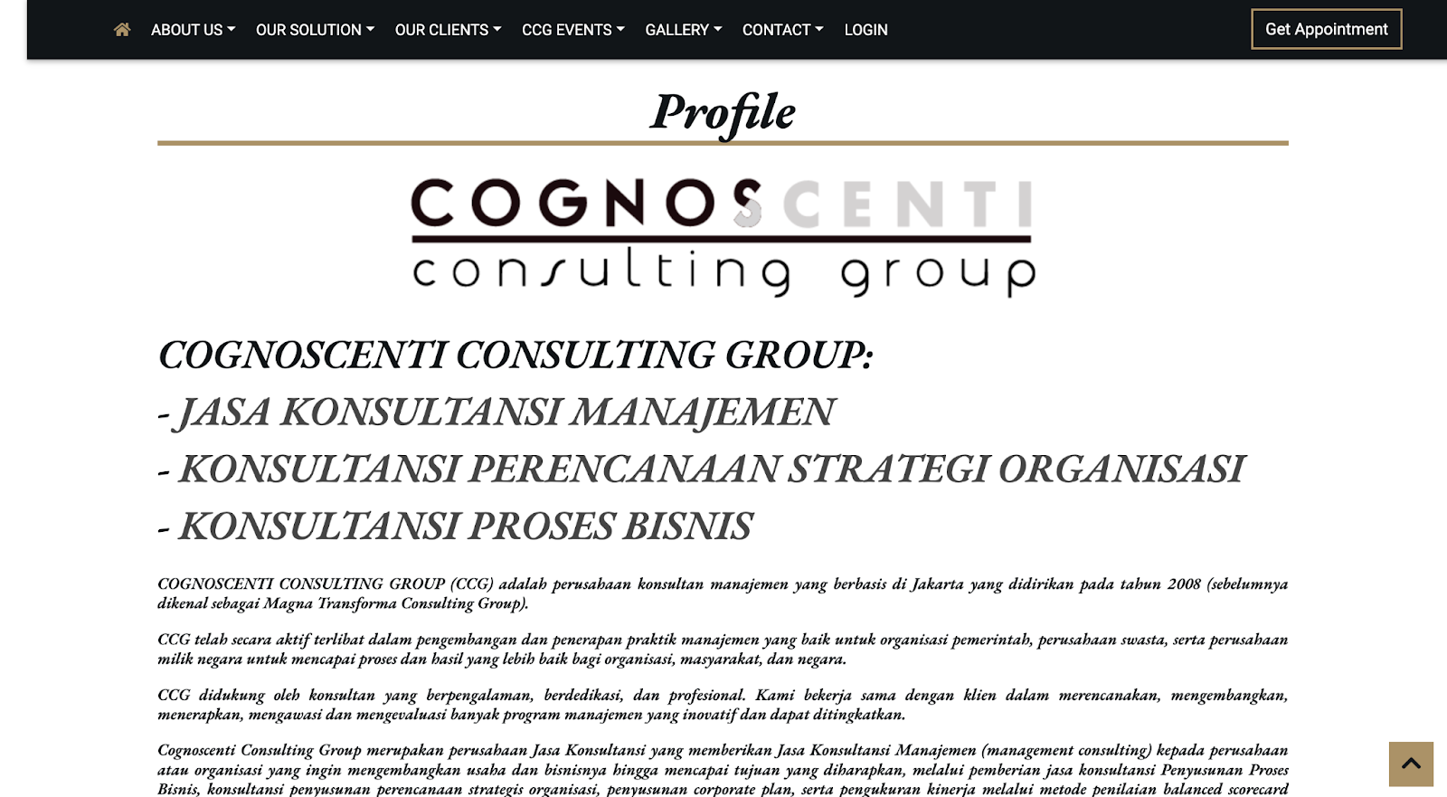 contoh company profile perusahaan jasa konsultan