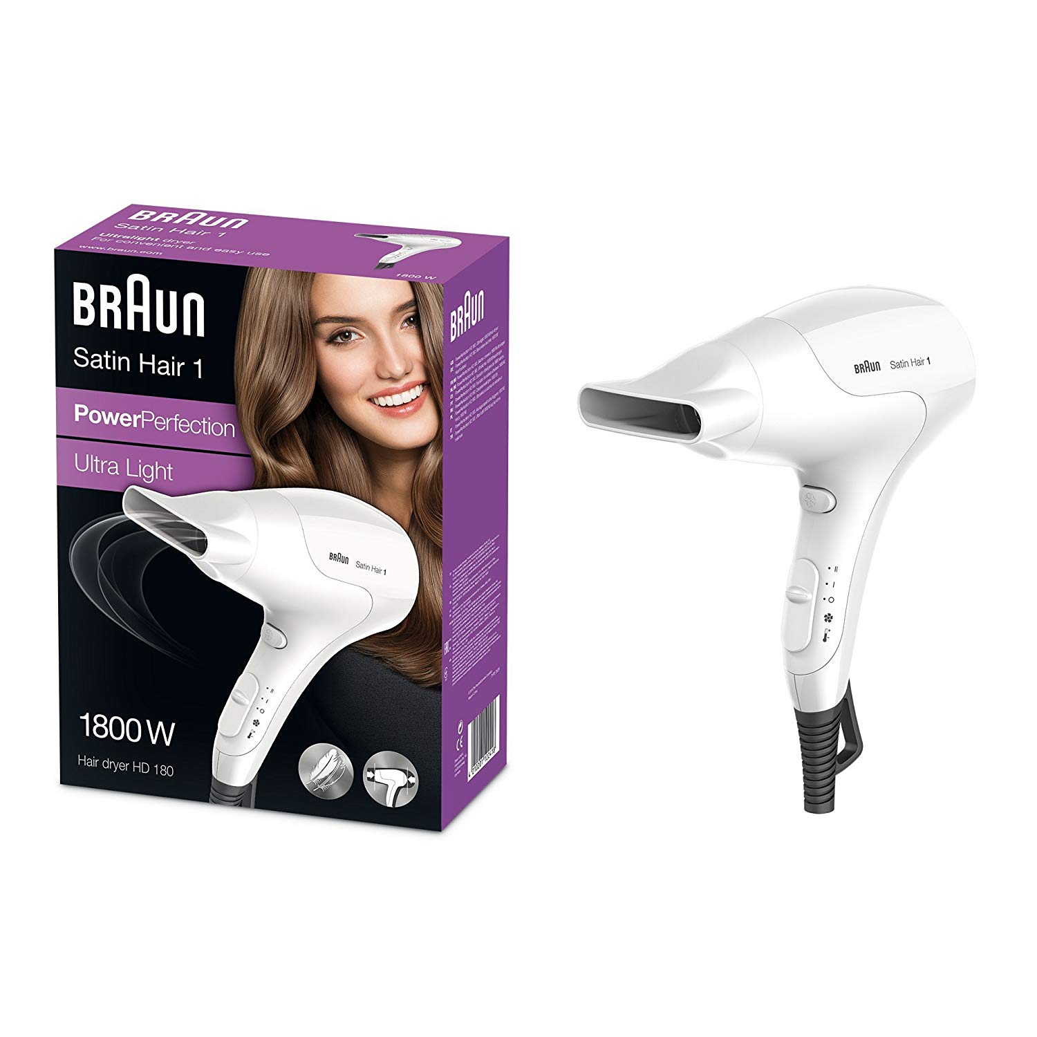 Braun HD 180 Satin Hair Dryer