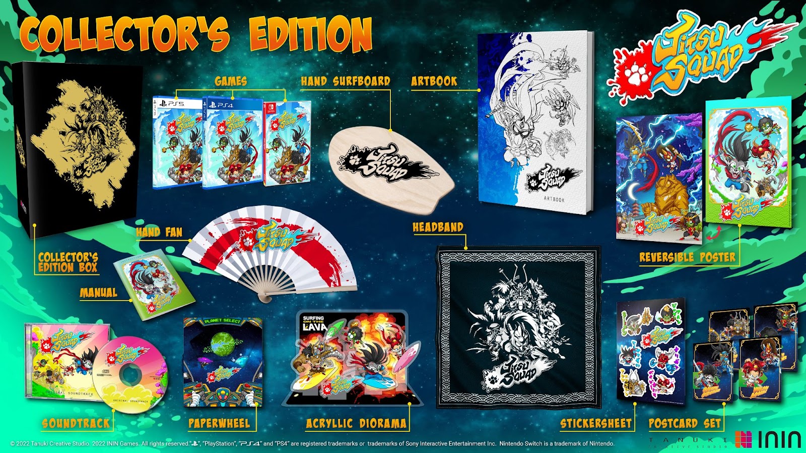 Collector's Edition contents show.