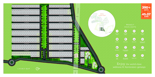 Jb serene villas layout