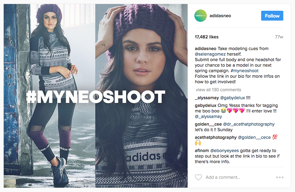  Adidas example Influencer Marketing Strategies 