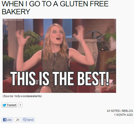 Gluten Free Humor: 5 Ways to Cheer Yourself Up